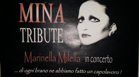 Tributo a "MINA" di MARINELLA MILELLA alla FONTE DELLE MUSE di Bari.