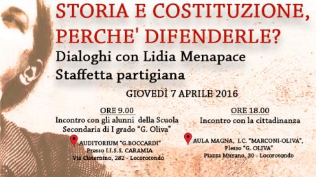 Dialoghi con Lidia Menapace/Staffetta Partigiana