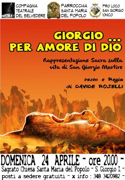 "Giorgio...per Amore di Dio"