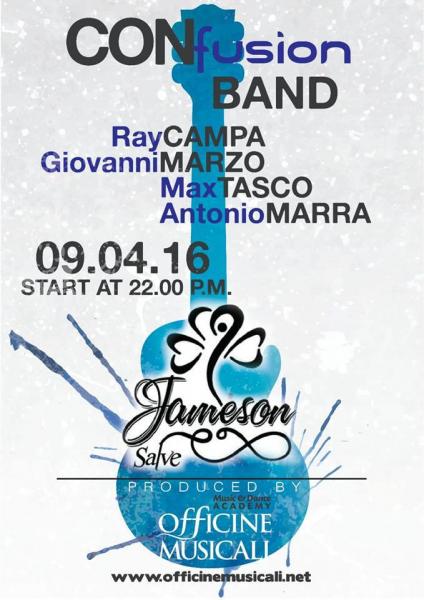 Confusion Band live al Jameson di Salve