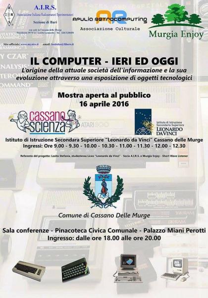 Mostra "Il computer - Ieri ed oggi"