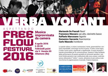 VERBA VOLANT  Concerto di musica improvvisata da camera