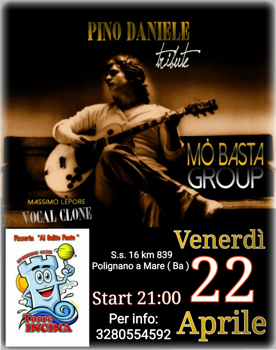 Mò Basta Group in concerto Polignano