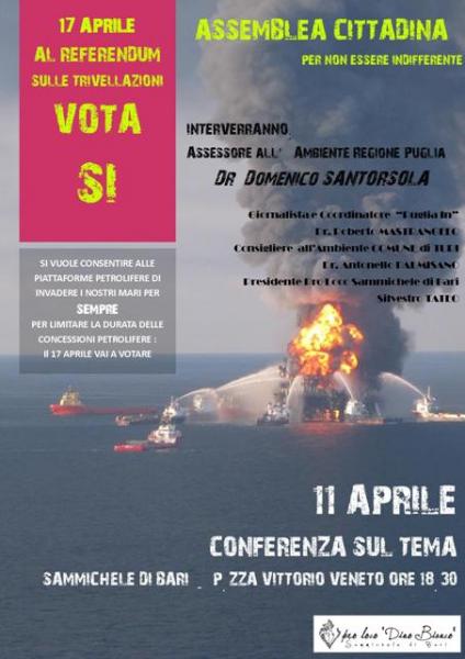 Conferenza sulle Trivelle