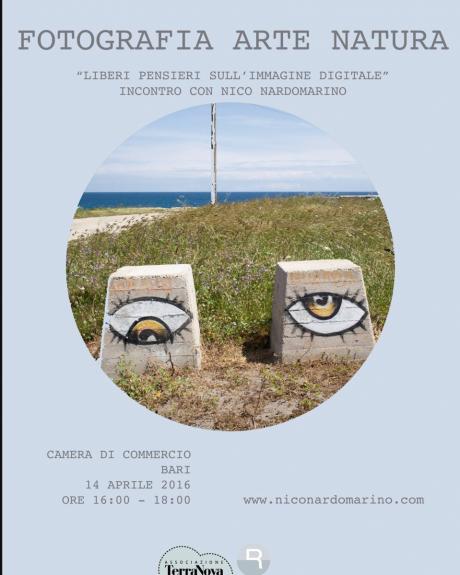 Incontro con Nico Nardomarino: FOTOGRAFIA ARTE NATURA "Liberi pensieri sull' immagine digitale"
