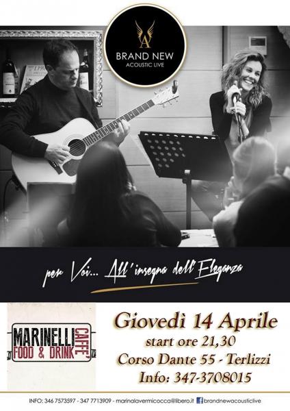 "Brand New Acoustic Live at" Marinelli Caffè - Food & Drink' Terlizzi
