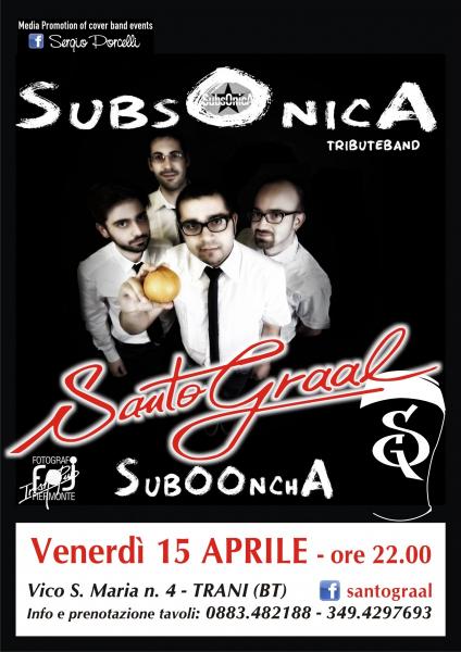 Subooncha - Subsonica Tribute Band Al Santo Graal Trani