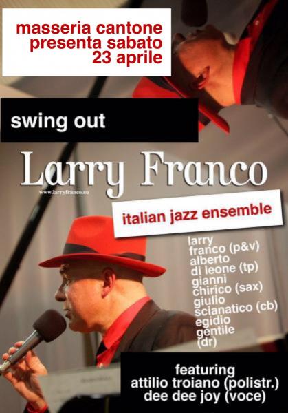 SWING & DANCE con LARRY FRANCO "NEW" ITALIAN JAZZ ENSEMBLE