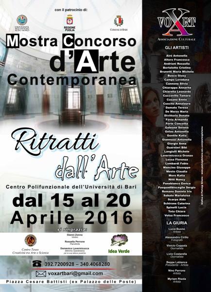 Mostra Concorso d'Arte Contemporanea "Ritratti dall'Arte"