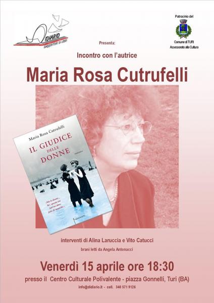 Incontro con l'autrice Maria Rosa Cutrufelli