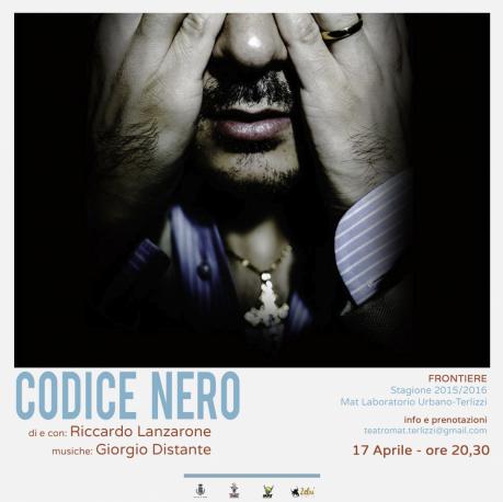 CODICE NERO - Stagione Teatrale "Frontiere" -