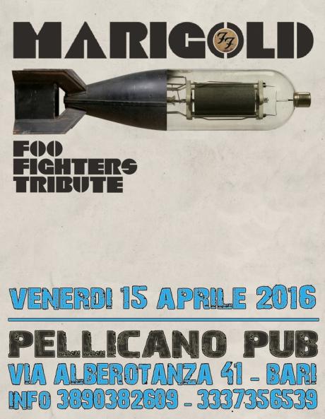 Marigold live al Pellicano - The Foo Fighters Tribute