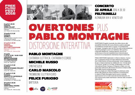 Overtones plus Pablo Montagne - Concerto di musica improvvisata