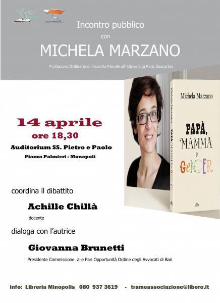 Michela Marzano con "Papà, Mamma,Gender" UTET