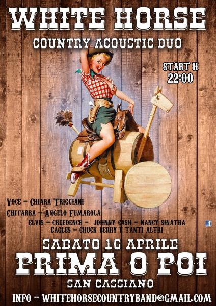 White Horse country duo al Prima o Poi a San Cassiano