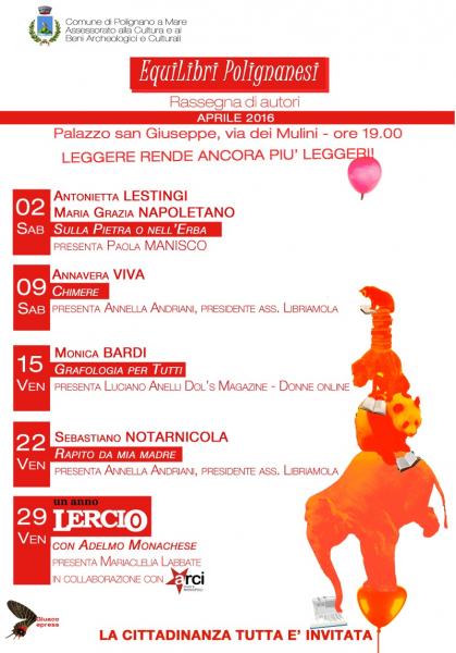 Equilibri Polignanesi presenta Monica Bardi