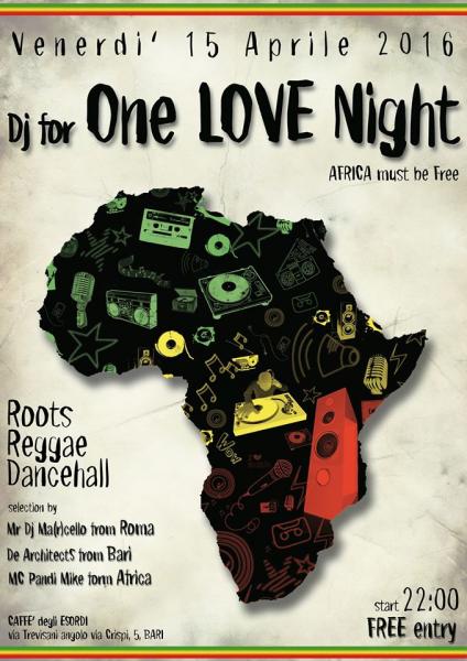 One LOVE Night. Africa Must Be Free!