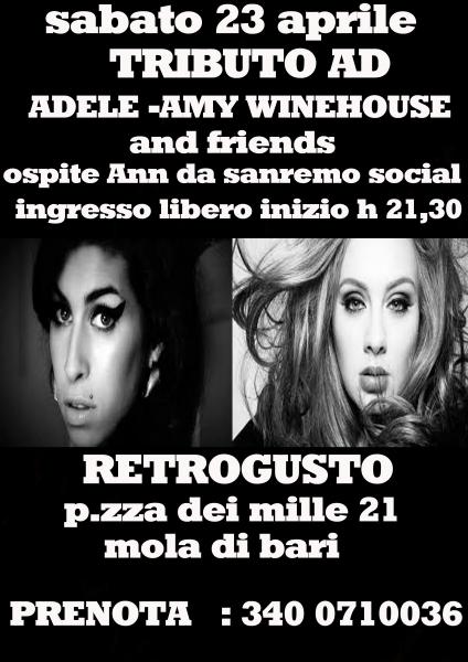 Tributo ad Adele e Amy Winehouse