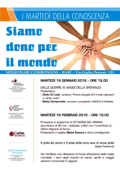 Martedi Della Conoscenza - Giustizia e Legalità Nell’area Metropolitana di Bari