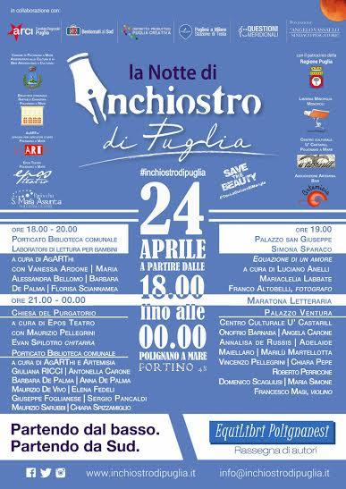 La Notte di Inchiostro di Puglia a Polignano a Mare