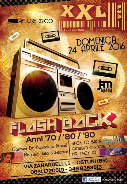 24/04 FLASHBACK anni '70/'80/'90 at XXL Music Pub # Live & Dj Set