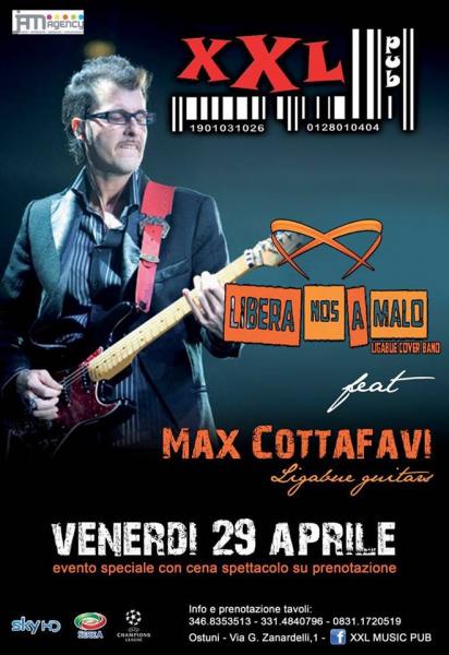 Libera Nos a Malo Feat Max Cottafavi Ligabue Guitars live
