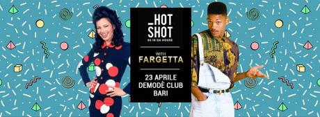 Demodè Club, sabato 23 aprile per l'ultimo appuntamento Hot Shot 90 arriva Mario Fargetta