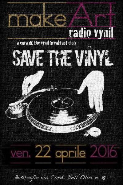 Venerdì 22.04 Radio Vinyl al makeArt Bisceglie