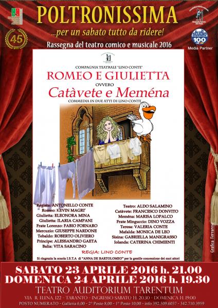 Romeo e Giulietta Ovvero Catavete e Memena