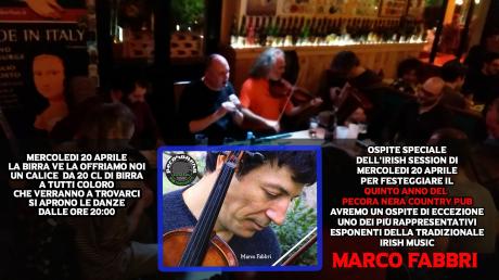 Irish Session con Marco Fabbri - 5 Anni di Pecora Nera