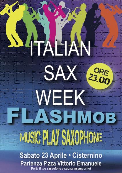 Italian Sax Week - Flashmob