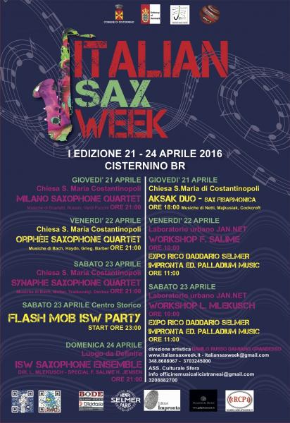 Italian Sax Week