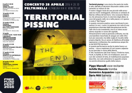 Territorial Pissing - Reading e musica improvvisata