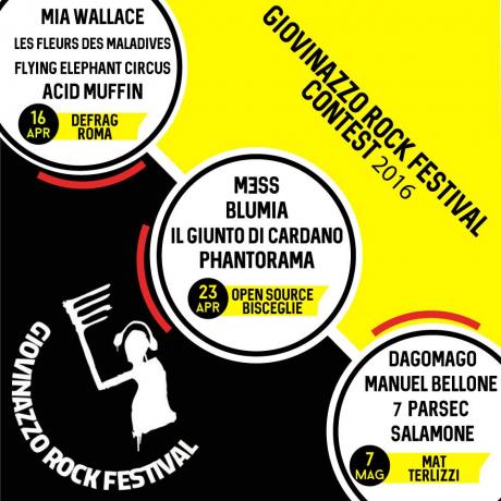 Giovinazzo Rock Festival  2016 Contest