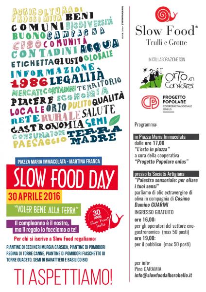 Slow Food Day - "Voler bene alla terra"