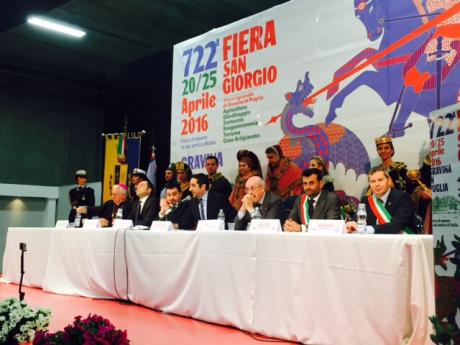 Inaugurata la Fiera di San Giorgio di Gravina in Puglia