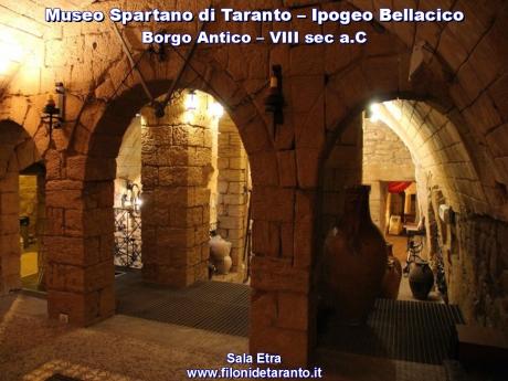 Primo Maggio Taranto 2016: aperture straordinarie del Museo Ipogeo Spartano