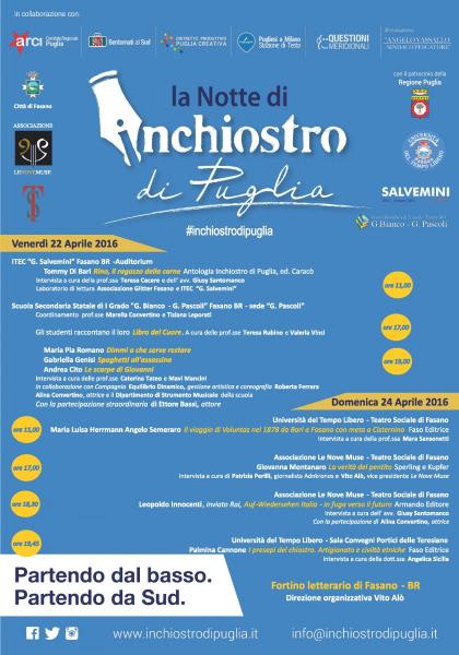 Inchiostro di Puglia: fortino letterario di FASANO