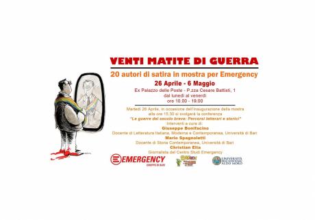 Venti matite di guerra & conferenza "Le guerre del secolo breve"