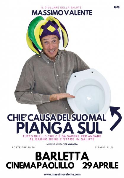 Chi è causa del suo mal pianga sul… (vedi manifesto)