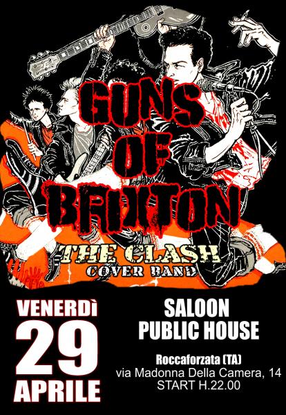 Guns of Brixton live