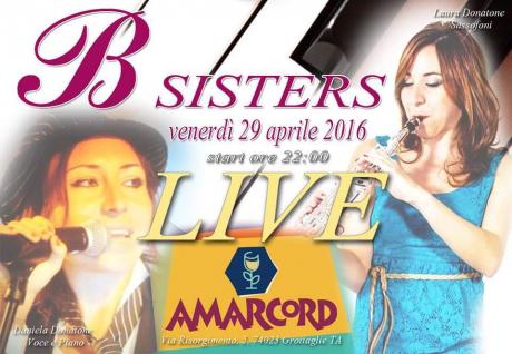 Ricomincia la stagione di live di Amarcord, con le B SISTER!