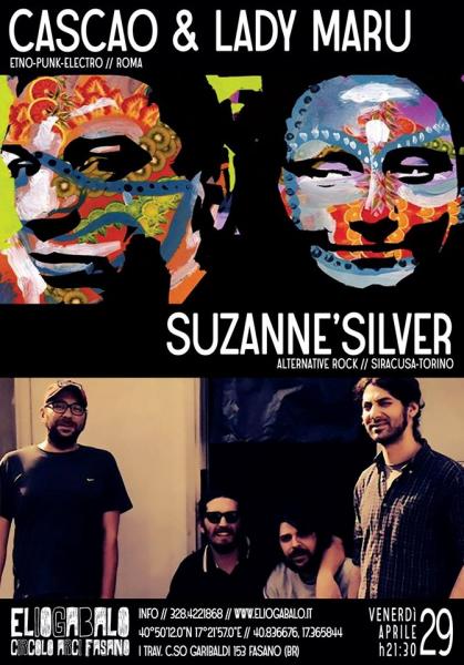 Cascao & Lady Maru w/ Suzanne'Silver live