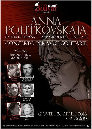 Anna Politkovskaja Concerto per Voci Solitarie
