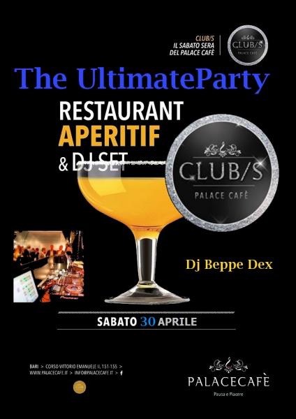 The Ultimate Party del Sabato Sera al Palace Cafe' Club