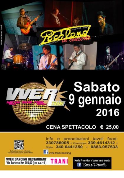 Cena Spettacolo con i Poohland Tribute Band Pooh a Trani!