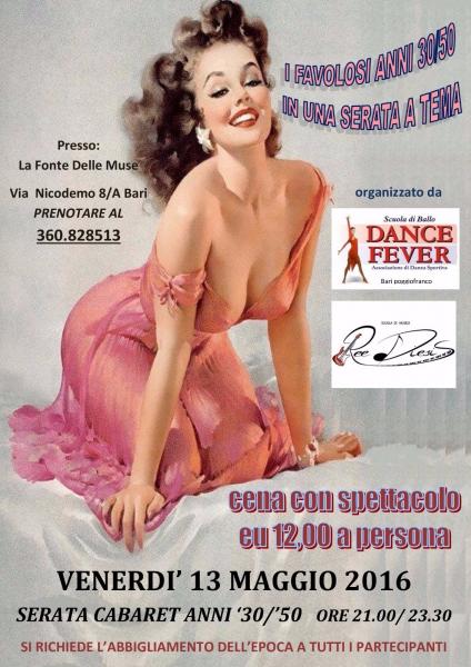 Serata da Favola Anni 30/50