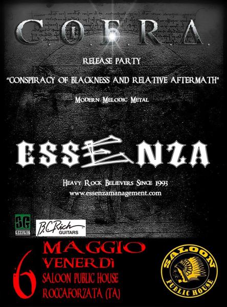 Heavy metal party: COBRA + ESSENZA live