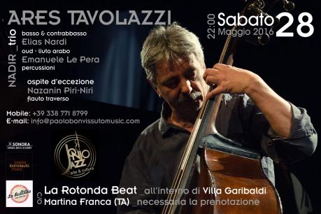 Ares Tavolazzi & Nadir Trio alla Rotonda Beat!!
