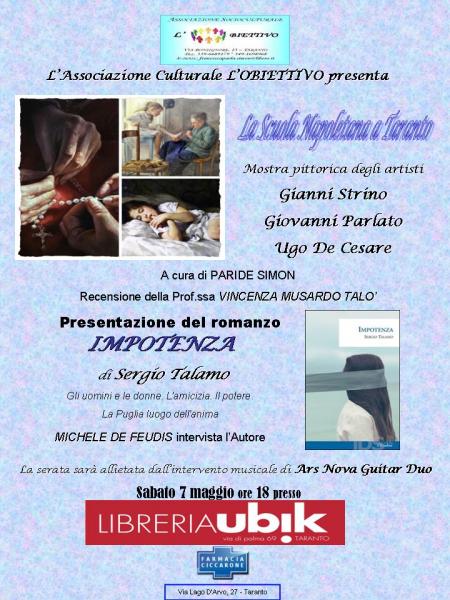 La Scuola Napoletana a Taranto e Romanzo Impotenza